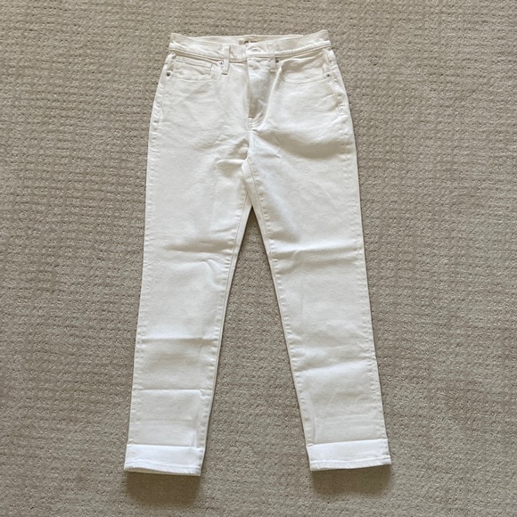 Madewell The Girl Jean in Tile White Size 26 NWT - Picture 5 of 7